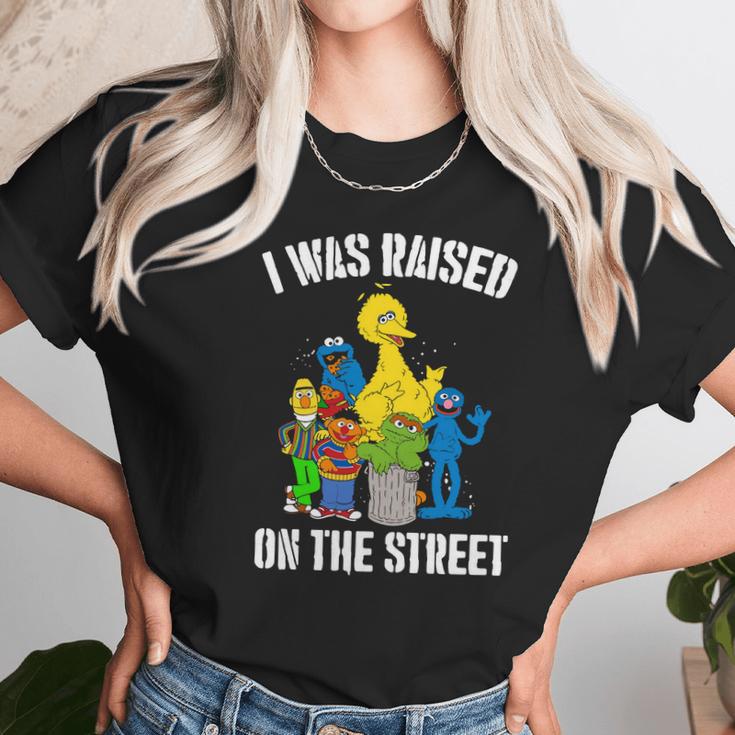 Sesame Street Everything I Know I Learned On The Streets Unisex T-Shirt Gifts for Her