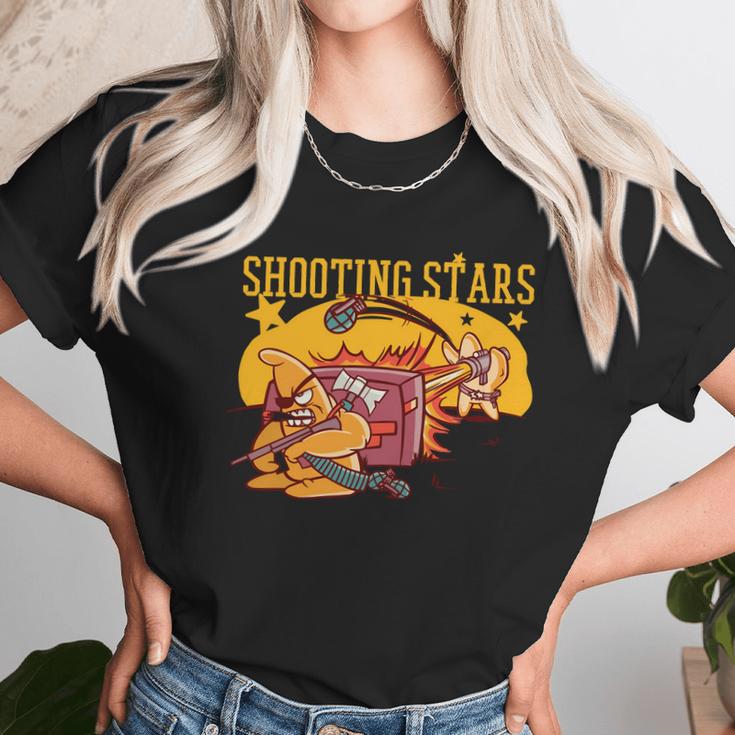 Shooting Stars Pun Unisex T-Shirt Gifts for Her