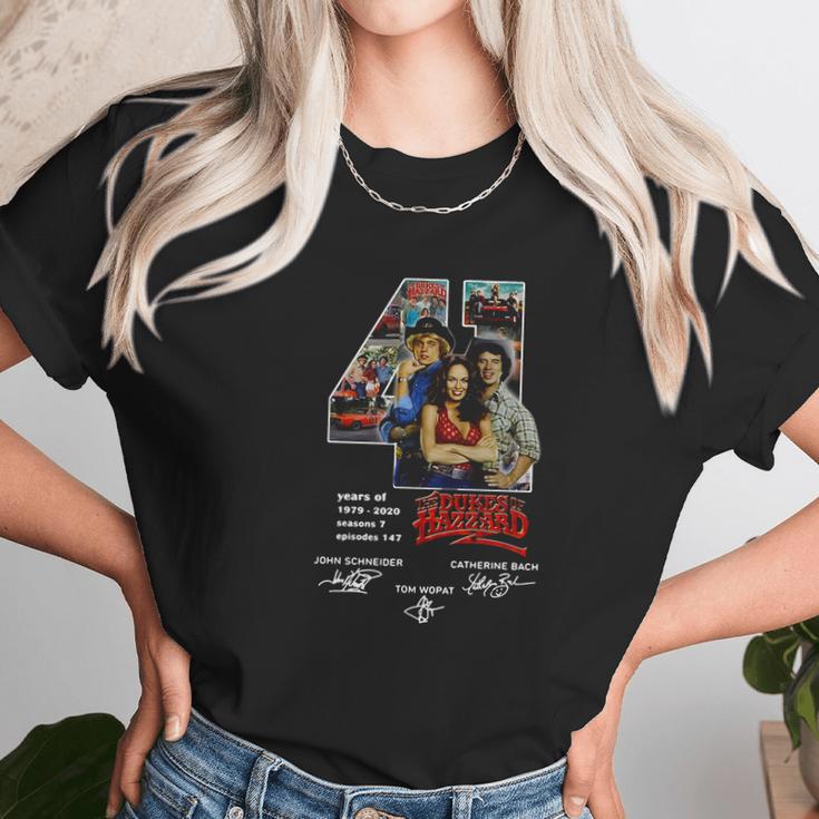 Signatures 41 Years Of 1979 – 2020 The Dukes Of Hazzard Unisex T-Shirt Gifts for Her