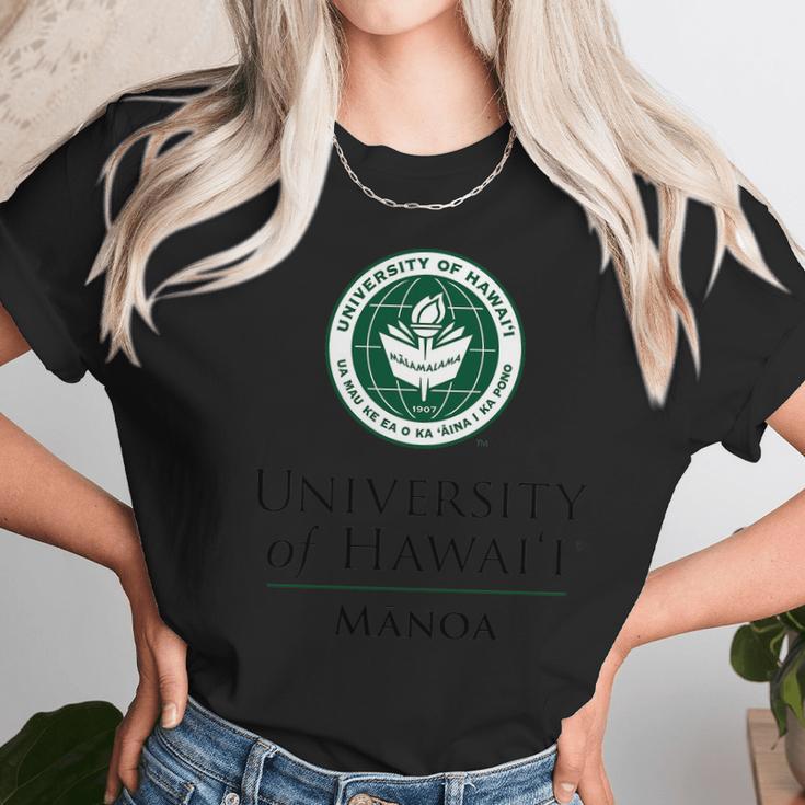 Simple Logo University Of Hawaii Manoa 2020 Unisex T-Shirt Gifts for Her