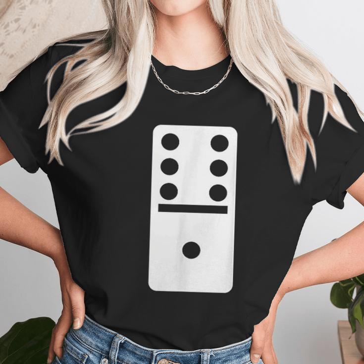 Six One Dominoes Halloween Costume Domino Game Unisex T-Shirt Gifts for Her