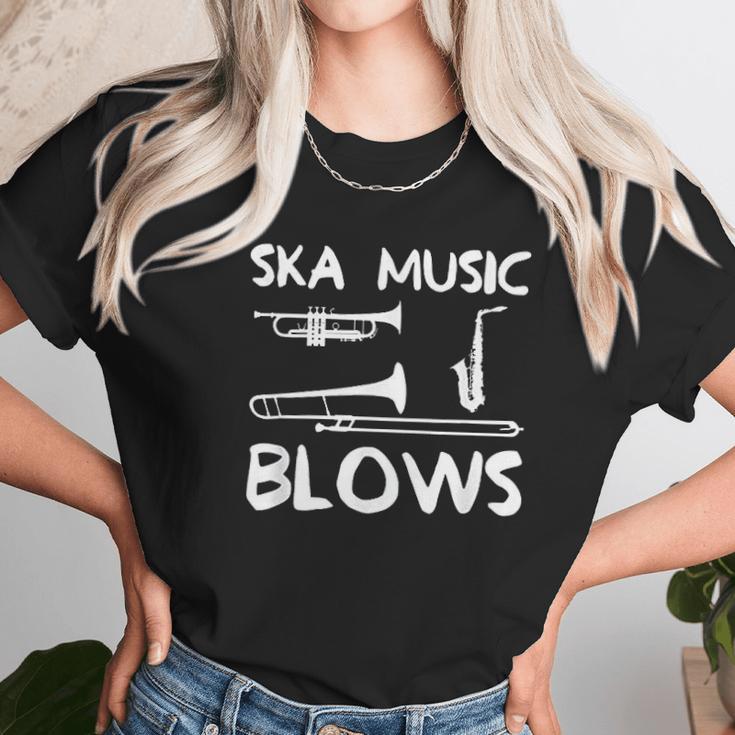 Ska Music Blows Unisex T-Shirt Gifts for Her