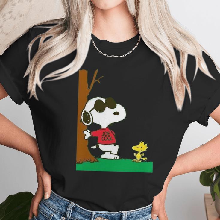 Snoopy Joe Cool And WoodstockShirt Unisex T-Shirt Gifts for Her