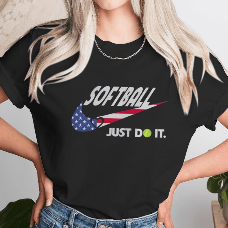 Softball-Shirt Unisex T-Shirt Gifts for Her