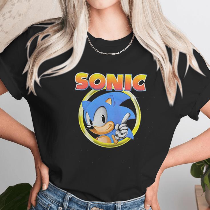 Sonic Hedgehog Unisex T-Shirt Gifts for Her