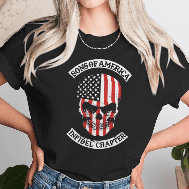 Sons Of America - Infidel Chapter Unisex T-Shirt Gifts for Her