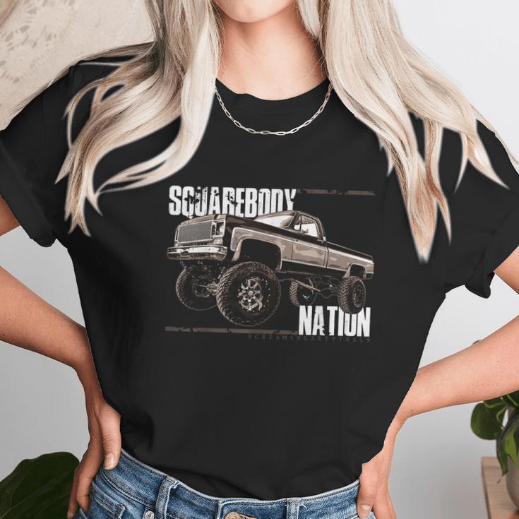 Squarebody Classic Square Body Unisex T-Shirt Gifts for Her