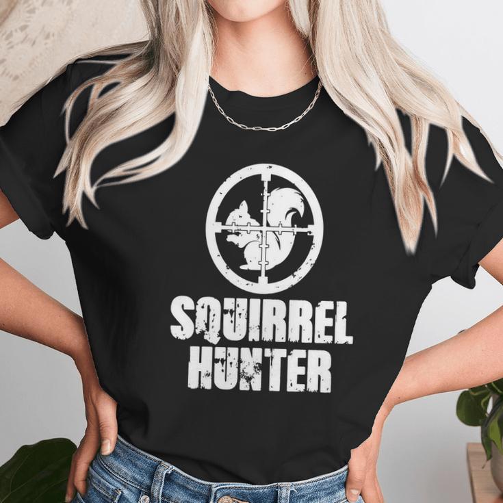 Squirrel HunterShirt Funny Hunting Shirt Squirrels Tee Unisex T-Shirt Gifts for Her