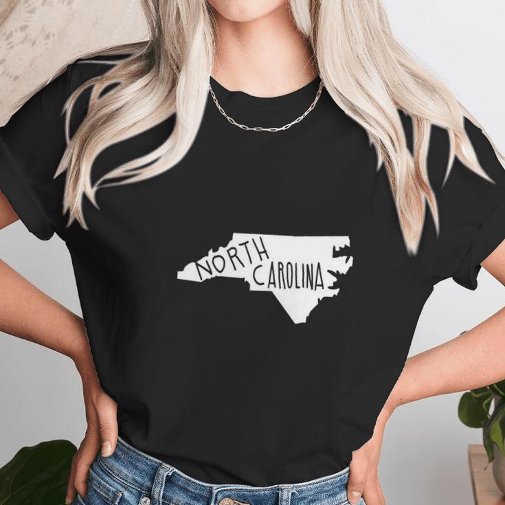 The State Of North Carolina No Color Unisex T-Shirt Gifts for Her