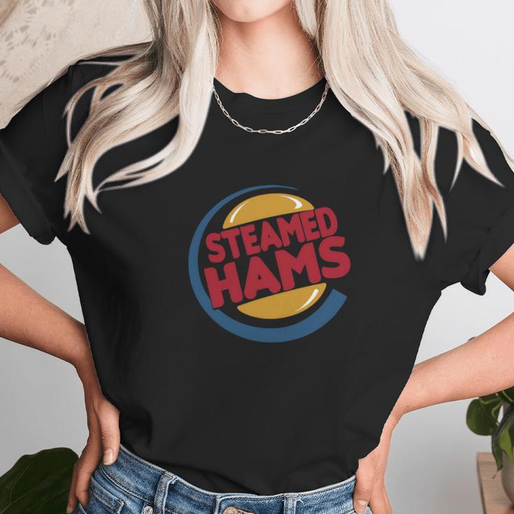 Steamed Hams Simpsons Steamed Hams Burger King Principal Skinner Seymour Skinner Superintendant Chalmers Unisex T-Shirt Gifts for Her