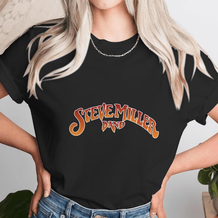 Steve Miller Band Logo Unisex T-Shirt Gifts for Her