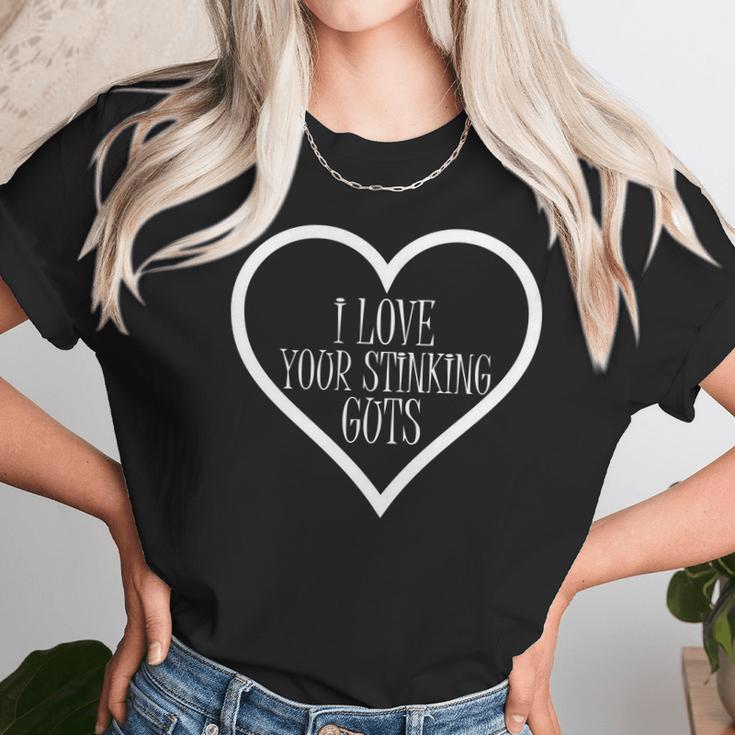 Stinking Guts Love Valentines Gifts Couple Unisex T-Shirt Gifts for Her