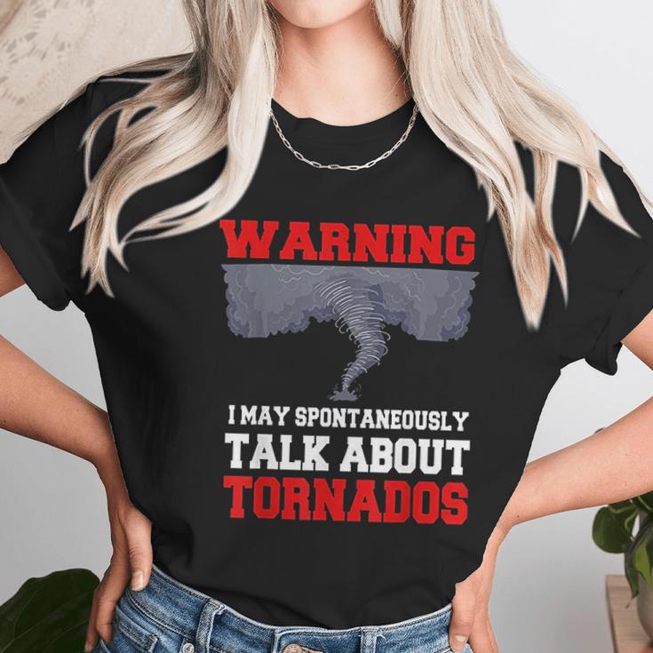 Storm Chaser Funny Tornado Quote Gift Unisex T-Shirt Gifts for Her