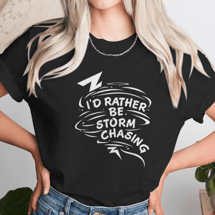 Storm Fanatic And Chasing Freak Unisex T-Shirt Gifts for Her