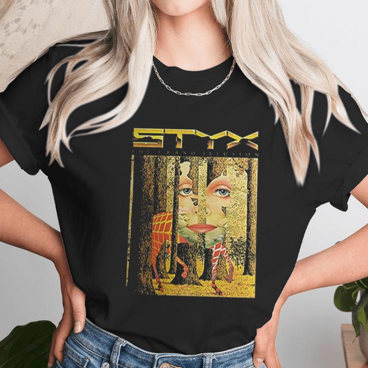 Styx The Grand Illusion Breathable Outdoor Unisex T-Shirt Gifts for Her