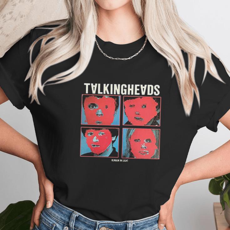 Talking Heads Music Band Cool Round Unisex T-Shirt Gifts for Her