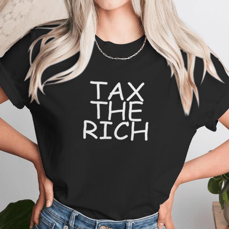 Tax The Rich Alexandria Ocasio Cortez Progressive Unisex T-Shirt Gifts for Her