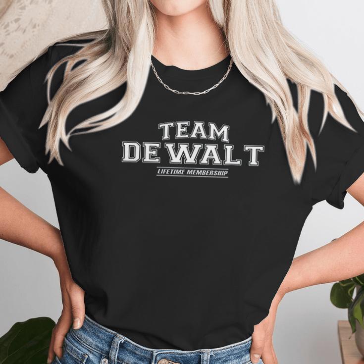 Team Dewalt Proud Family Unisex T-Shirt Gifts for Her