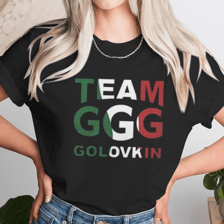 Casual Team Ggg Gennady Golovkin Unisex T-Shirt Gifts for Her