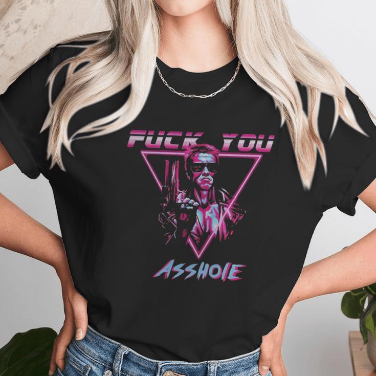 Terminator Fuck You Asshole Shirt Hoodie Tank Top Unisex T-Shirt Gifts for Her