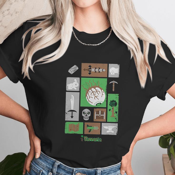 Terraria Icon Puzzle Unisex T-Shirt Gifts for Her