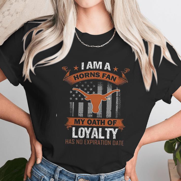 Texas Longhorns Loyalty Unisex T-Shirt Gifts for Her