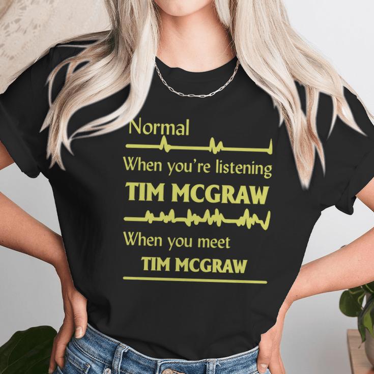 Tim Mcgraw Unisex T-Shirt Gifts for Her