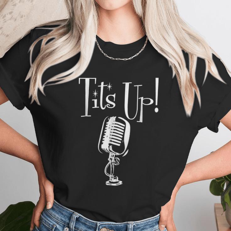 Tits Up Unisex T-Shirt Gifts for Her