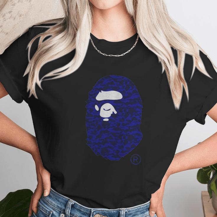 Top Selling - Bape Camo Blue T-Shirts - Mens T-Shirt Unisex T-Shirt Gifts for Her