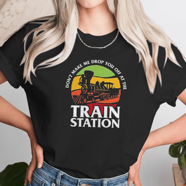 Take Him To The Train Station Funny Dutton Yellowstone Unisex T-Shirt Gifts for Her