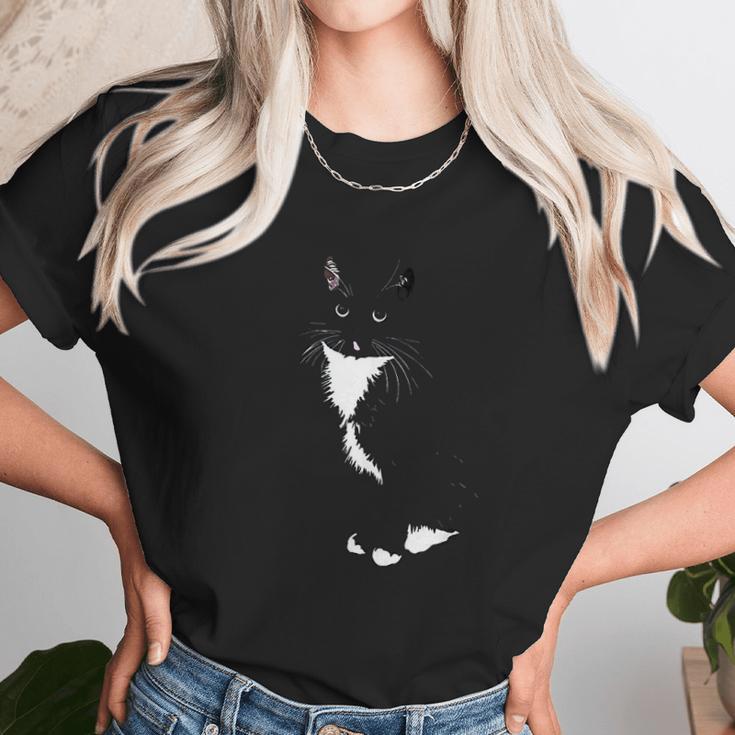 Tuxedo Cat Gift Unisex T-Shirt Gifts for Her