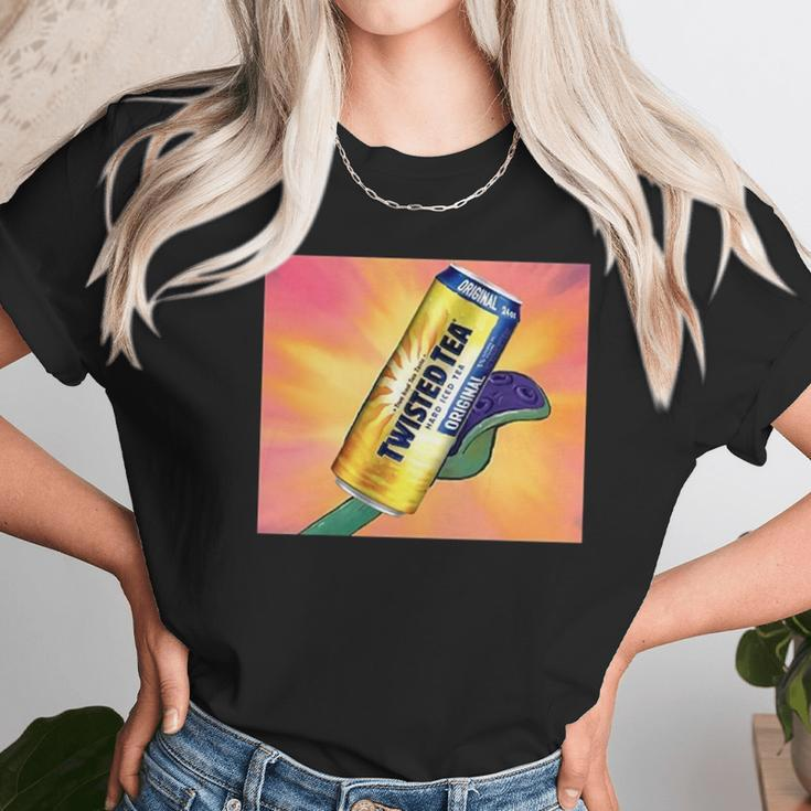 Twisted Tea Funny Cartoon Unisex T-Shirt Gifts for Her