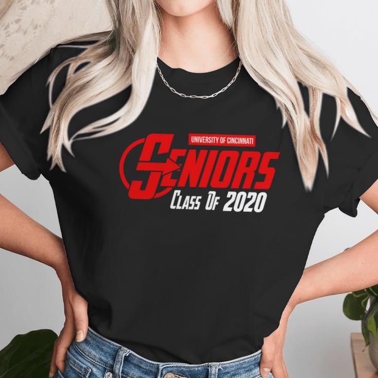 University Of Cincinnati Seniors Class Of 2020 Superhero Graduation Unisex T-Shirt Gifts for Her