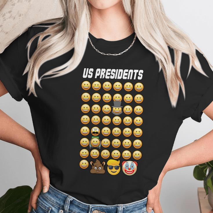 Us Presidents History Unisex T-Shirt Gifts for Her