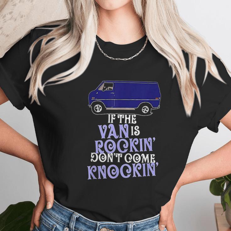 Van Is Rocking Funny Vannin Vanner Humor Unisex T-Shirt Gifts for Her