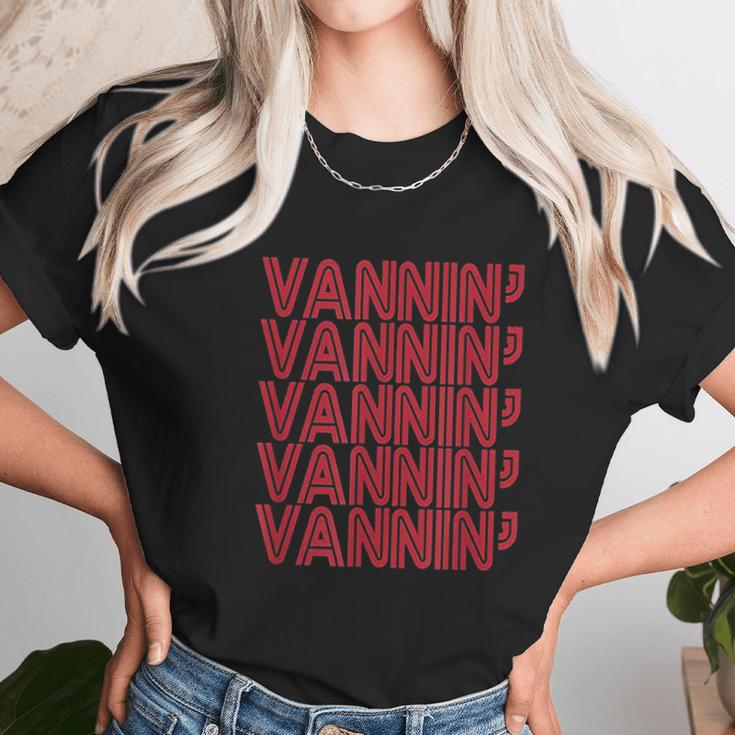 Vannin Retro Red Unisex T-Shirt Gifts for Her