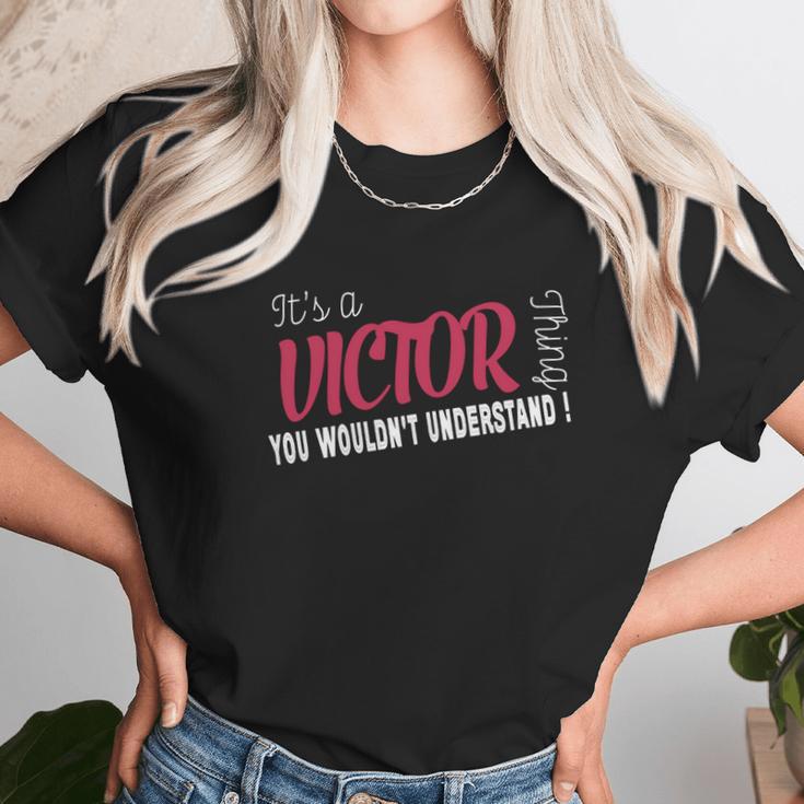 Victor Its Victor Thing - Teeforvictor Unisex T-Shirt Gifts for Her