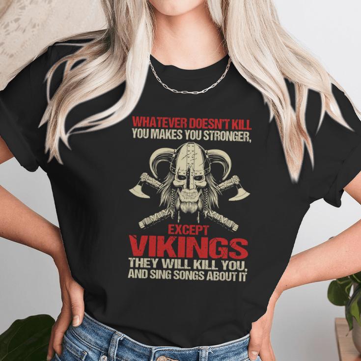 Vikings Thay Will Kill You Unisex T-Shirt Gifts for Her