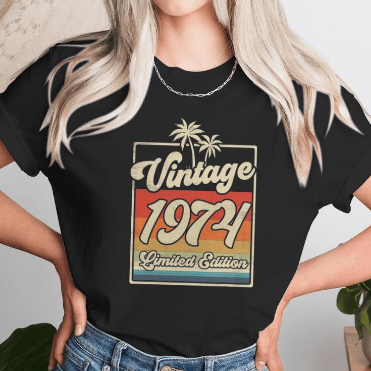 Vintage 1974 47Th Birthday Limited Edition 47 Years Old Unisex T-Shirt Gifts for Her