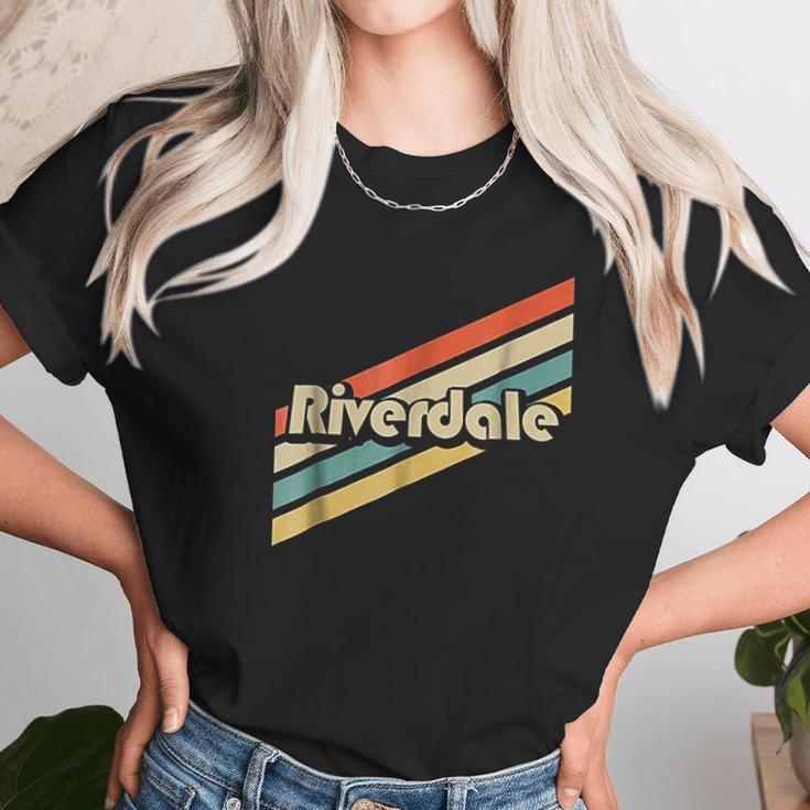 Vintage 80S Riverdale Ny Unisex T-Shirt Gifts for Her