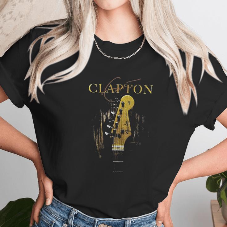 Vintage Retro Style Clapton Classic Guitar Unisex T-Shirt Gifts for Her