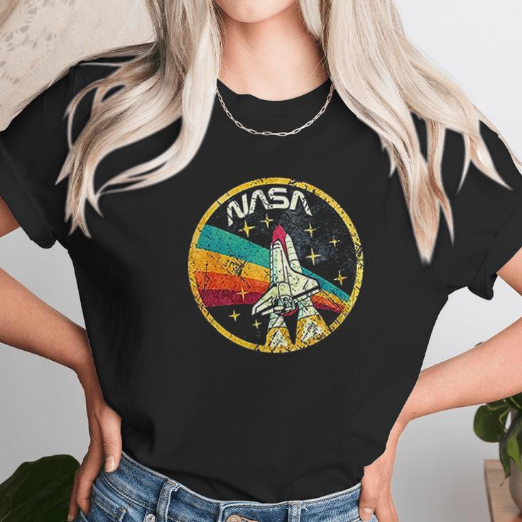 Vintage Space Shuttle Nasa Unisex T-Shirt Gifts for Her