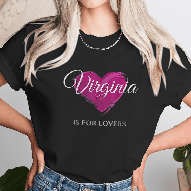 Vintage Virginia Lovers Dmv Va Unisex T-Shirt Gifts for Her