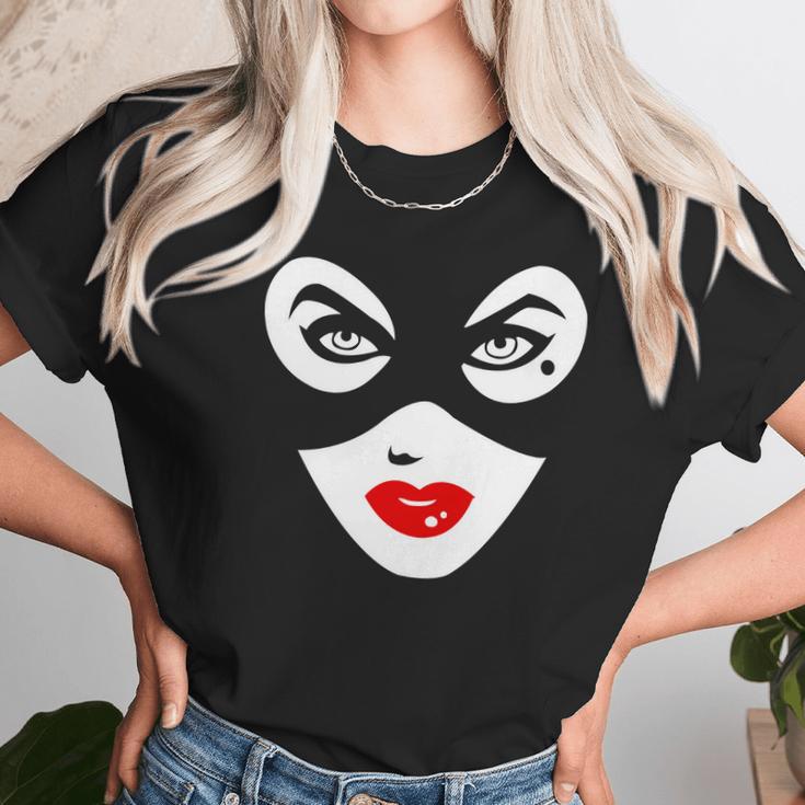 Visage Catwoman T-Shirt Unisex T-Shirt Gifts for Her