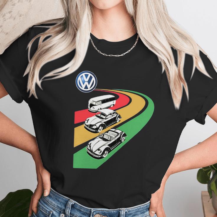 Volkswagen 3 Cars Unisex T-Shirt Gifts for Her