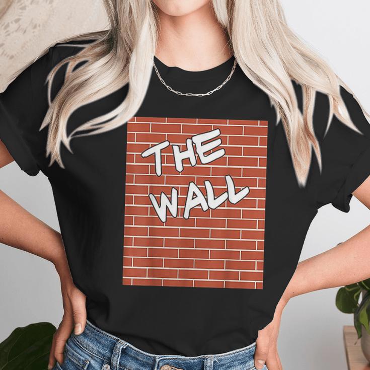 The Wall Funny Halloween Brick Wall Unisex T-Shirt Gifts for Her