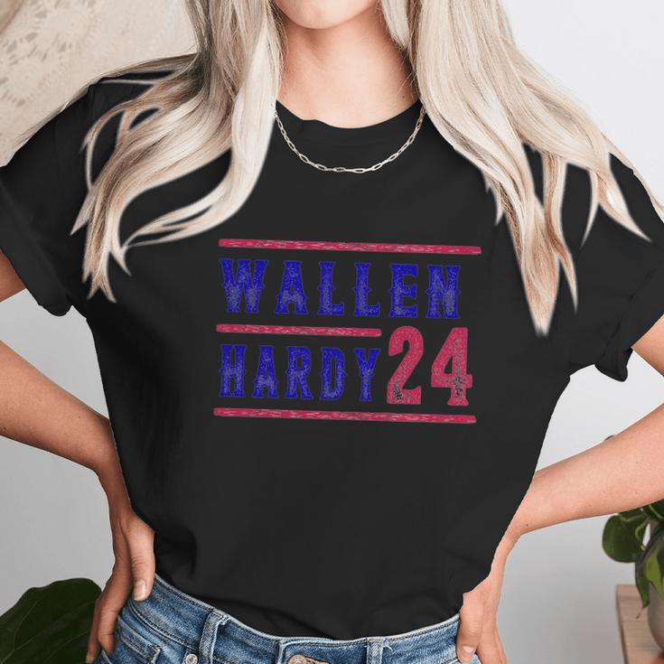 Wallen Hardy 24 Tee Cowboy Wallen Graphic Tee Trending V2 Unisex T-Shirt Gifts for Her