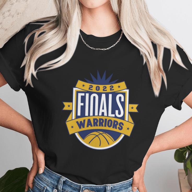 Warriors Finals 2022 Basketball Gold Blooded Warriors Graphic Design Printed Casual Daily Basic V2 Unisex T-Shirt Gifts for Her