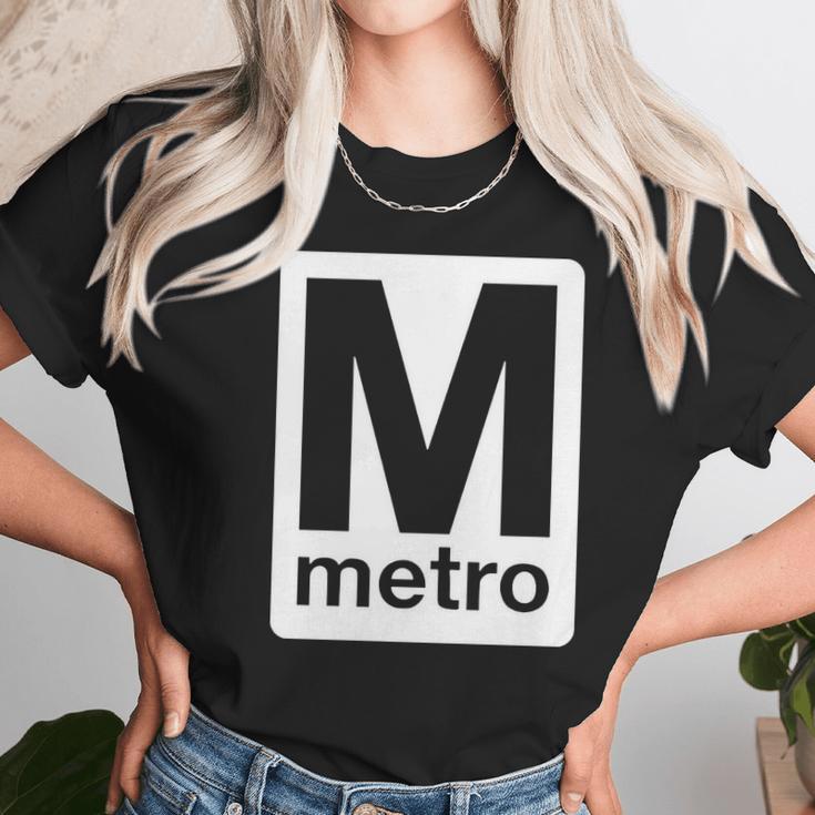 Washington Dc Metro T-Shirt Unisex T-Shirt Gifts for Her