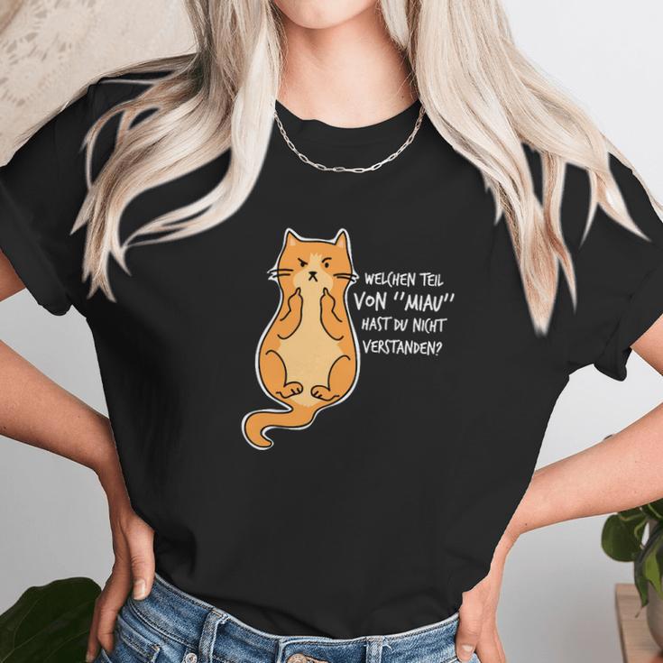 Welchen Teil Von Miau Hast Du Unisex T-Shirt Gifts for Her